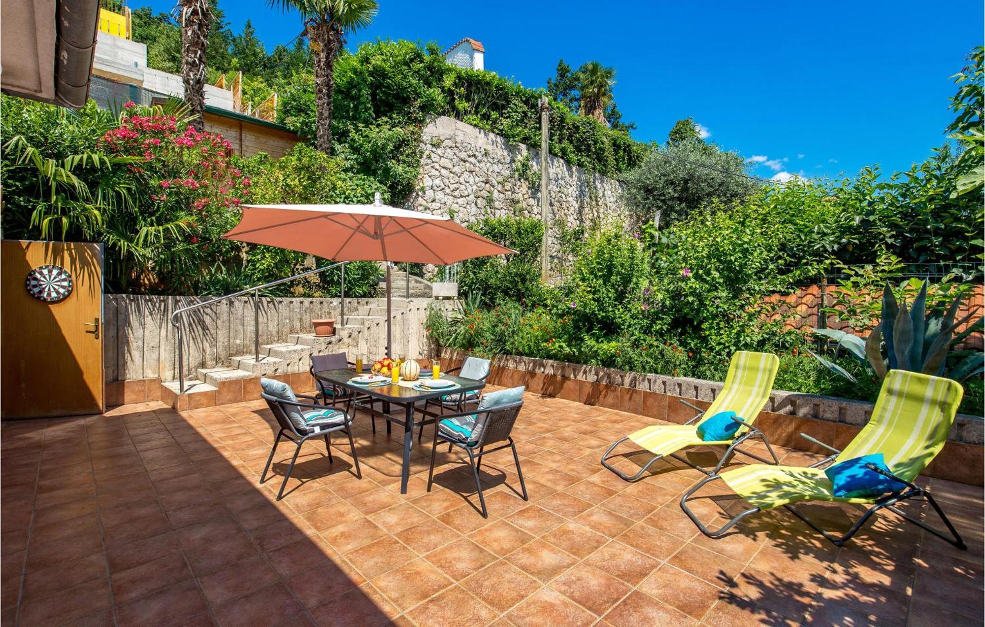 Nice Home In Opatija With Kitchen Exterior foto